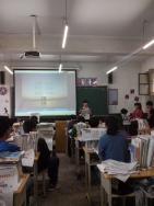 招生宣传学生作品现场展示
