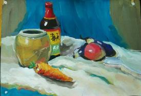美术1301班色彩习作（六）