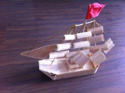 立构作品《帆船》