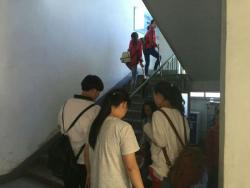 我校美术1401班开始进行职业能力实践周活动