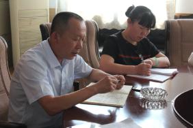 我校召开全体党员大会