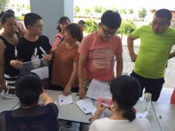 我校集中招生工作圆满结束