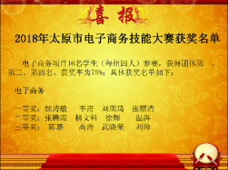 热烈庆祝我校学子在市级技能竞赛中荣获多项殊荣（附获奖名单）