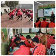 清徐县教科研中心来我校进行教学研究活动