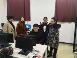 九鼎方正技术人员来我校对会计专业教师进行培训